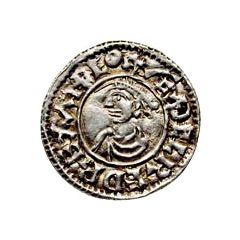 Penny - Æthelred II 1st Hand type, bust left