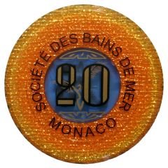 20 euros - Casino de Monte-Carlo