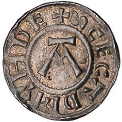 Penny anonymous St. Edmund Memorial coinage