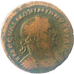 Follis - Maximianus GENIO POP ROM S A / IMP C VAL MAXIMIANVS PF AVG, Treveri