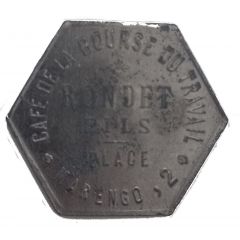JETON CAFE RONDET FILS 12 CENTIMES 1/2