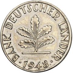 1 Pfennig Obverse Trial