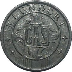 Token - Gaspenning Klundert - 10 Cents