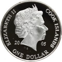 1 Dollar - Elizabeth II Angkorvat