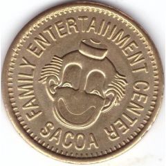Token - Sacoa Family Entertainment Center 25 mm
