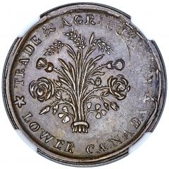 1/2 Penny / 1 Sou City Bank