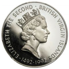 1000 Dollars - Elizabeth II Discovery of America