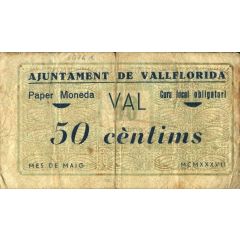 50 Céntimos Vallflorida