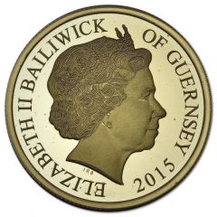 1 Pound - Elizabeth II Magna Carta, Gold Proof