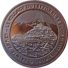 Jeton touristique - Mémodaille - Saint Agnès