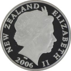 1 Dollar - Elizabeth II 4th Portrait, White Witch