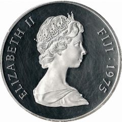 25 Dollars - Elizabeth II King Cakobau