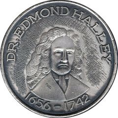 Medal - Halley`s Comet Australia 1985 - 1986