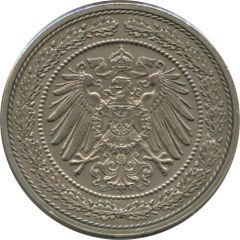 20 Pfennig - Wilhelm II