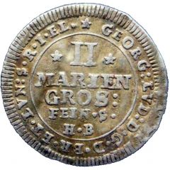 2 Mariengroschen - George I