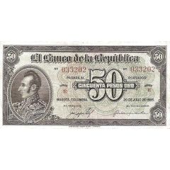 50 Pesos Oro