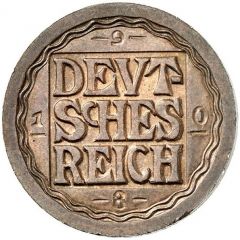 25 Pfennig - Wilhelm II Pattern
