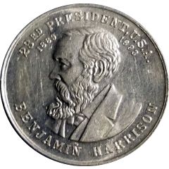 Token - Benjamin Harrison 23rd President