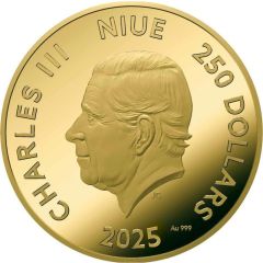 250 Dollars - Charles III Year of the Snake