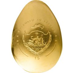 1 Dollar Golden Dragon Egg