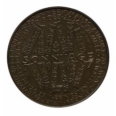 Calendar Coin `Jahresregent Mars` 1967