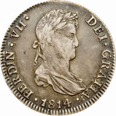 4 Reales - Fernando VII Colonial Milled Coinage