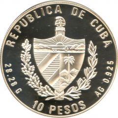 10 Pesos 50th. Anniversary of United Nations