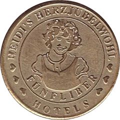 5 Francs - Heidi's Herzjubelwohl Hotel