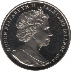 1 Crown - Elizabeth II Cross of Sacrifice