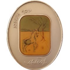 State Art Medal - Salvador Dali - 12 Tribes of Israel - Joseph