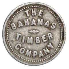 6 Cents - The Bahamas Timber Company Abaco