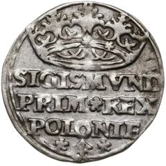 Grosz koronny - Sigismund I the Old Kraków mint