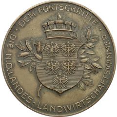 Prize medal - Niederösterreichische Landes Landwirtschaftskammer