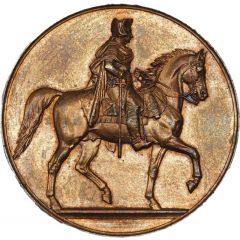 Medal - Friedrich Wilhelm IV Inauguration of the equestrian monument of Frederick the Great in Berlin