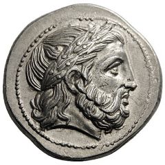 Tetradrachm In the name of Philip II, Amphipolis