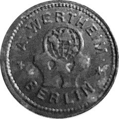 5 Pfennig - Berlin A. Wertheim