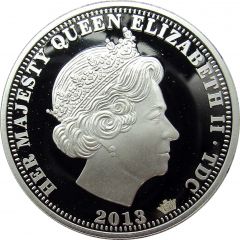 1 Crown - Elizabeth II Diamond Jubilee, Silver Proof Issue