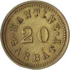 20 Pfennigs - Berlin Kantine Garbáty