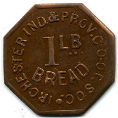 1 Lb Bread - Irchester Ind and Prov CS Northamptonshire