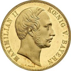 2 Vereinsthaler - Maximilian II Gold Pattern
