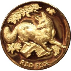 Medal - Longines Symphonette America Wildlife - Red Fox