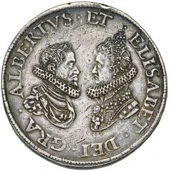 2 Gulden - Albert and Isabella Piedfort of double weight
