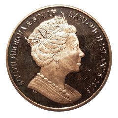2 Pounds - Elizabeth II Sir Ernest Shackleton