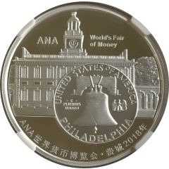 1 oz Silver Philadelphia ANA