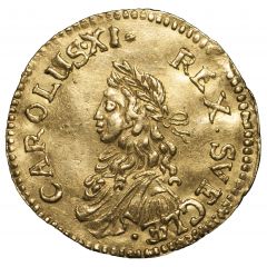 2 Ducats - Carl XI 2nd portrait