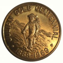 Medal - Julian, California Gold Centennial