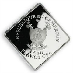 1500 Francs Black rhinoceros, large type