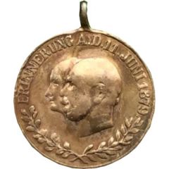Medallion - Erinnerung an 1879