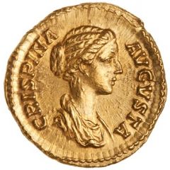 Aureus - Crispina PVDICITIA, Pudicitia