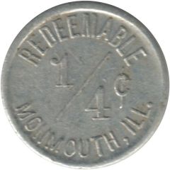 1/4 Cent - Monmouth Retail Merchants Association Monmouth, Illinois